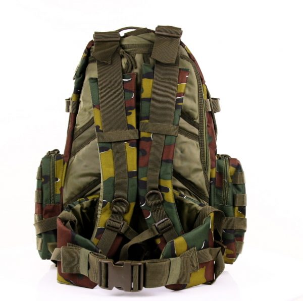 RUGZAK ASSAULT 3 DAYS BELG. CAMO2 Rugzak assault 3-days Belg. camo <strong>Afmeting:</strong> 30 x 20 x 50 cm <div class="colordesc">belgisch camo</div>