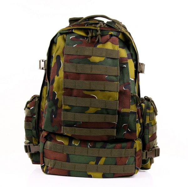 RUGZAK ASSAULT 3 DAYS BELG. CAMO4 Rugzak assault 3-days Belg. camo <strong>Afmeting:</strong> 30 x 20 x 50 cm <div class="colordesc">belgisch camo</div>