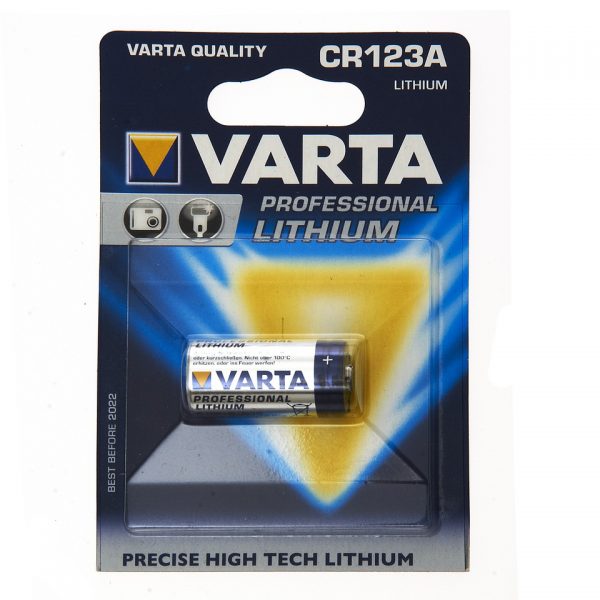 VARTA FOTO BATTERIJ CR123A Foto-batterij lithium.
