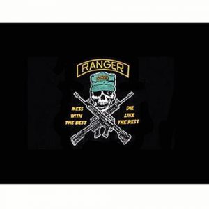 Vlag Ranger-zwart