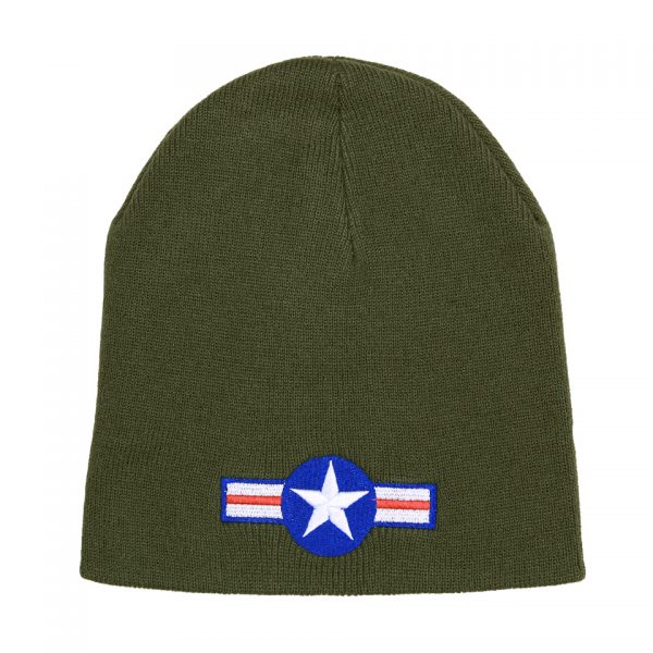 BEANIE WWII1 Beanie van 100% acryl Groen.