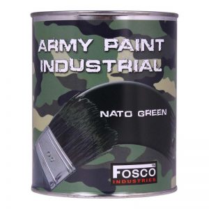 Verf literblik - NATO Groen