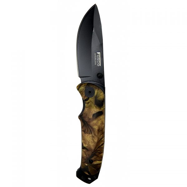 MES CAMO ZWART BLAD 1285C01 9058 Mes camo zwart blad 1285C01 van 100% metaal. <h4><span style="color: #ff0000;"><strong>Messen en bijlen versturen wij altijd met leeftijdscheck 18+!</strong></span></h4>