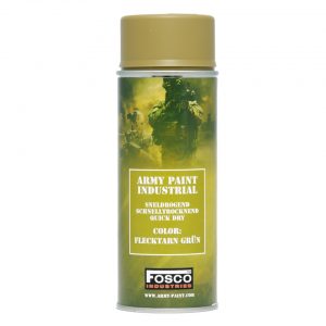 Spuitbus leger verf 400 ml - Flecktarn Groen