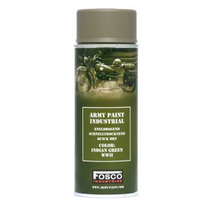 Spuitbus leger verf 400 ml - Indian Green WWII
