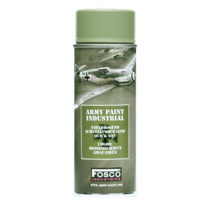 Spuitbus leger verf 400 ml - Messerschmitt Grau/Grün