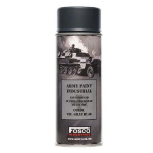 Spuitbus leger verf 400 ml - WH Grau Blau