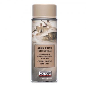 Spuitbus leger verf 400 ml - Desert