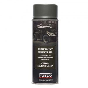 Spuitbus leger verf 400 ml - English Green