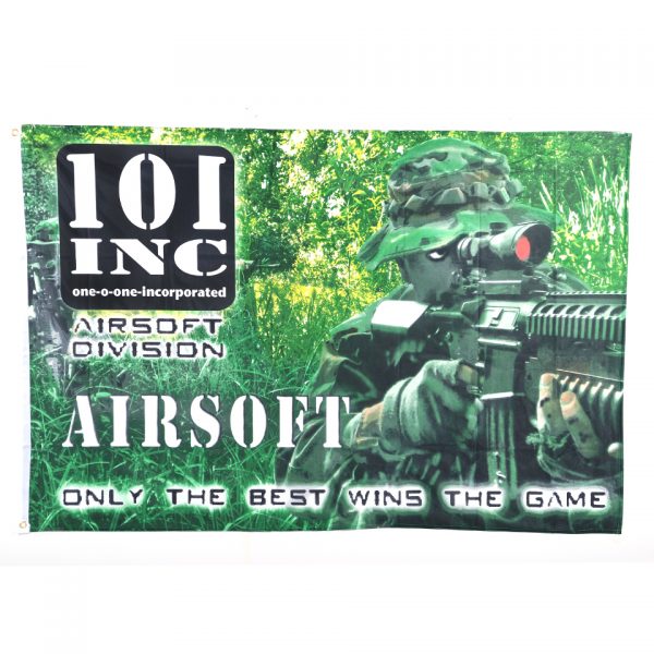 VLAG AIRSOFT HEAVY Vlag van 100% polyester Afmeting: 105 X 155 cm. &nbsp;
