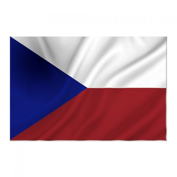 VLAG TSJECHIE Vlag van 100% polyester Afmeting; 1 X 1,5 m. <b>Tsjechië</b> (<a title="Tsjechisch" href="https://nl.wikipedia.org/wiki/Tsjechisch">Tsjechisch</a>: <i>Česko</i>), officieel de <b>Tsjechische Republiek</b> (Tsjechisch: <i>Česká republika</i>), is een land in <a title="Centraal-Europa" href="https://nl.wikipedia.org/wiki/Centraal-Europa">Centraal-Europa</a>. Het land grenst in het westen en noordwesten aan <a class="" title="Duitsland" href="https://nl.wikipedia.org/wiki/Duitsland">Duitsland</a>, in het noorden aan <a class="" title="Polen" href="https://nl.wikipedia.org/wiki/Polen">Polen</a>, in het oosten aan <a title="Slowakije" href="https://nl.wikipedia.org/wiki/Slowakije">Slowakije</a> en in het zuiden aan <a title="Oostenrijk" href="https://nl.wikipedia.org/wiki/Oostenrijk">Oostenrijk</a>. Sinds 1 januari 1993<sup id="cite_ref-4" class="reference"><a href="https://nl.wikipedia.org/wiki/Tsjechi%C3%AB#cite_note-4">[4]</a></sup> vormt Tsjechië een zelfstandig land, daarvoor was het het westelijke deel van <a title="Tsjecho-Slowakije" href="https://nl.wikipedia.org/wiki/Tsjecho-Slowakije">Tsjecho-Slowakije</a>.