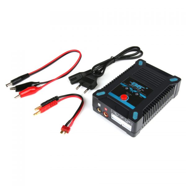 BATTERIJ OPLADER IMAX RC B6AC 471119 Battery charger IMAX RC B6AC Kenmerken: - Vermogen Input Volt: DC 11 tot 18 V / AC 100 tot 240 V - LiPo oplaadsnelheid: Tot 5.0 Ampère (50 Watt Max) - NiMH oplaadsnelheid: Tot 5.0 Ampère (50 Watt Max) - Vermogen: 50 Watt - Oplaadsnelheid: Tot 1.5C - Type batterij: LiPo 2S tot 6S (Series) / NiMH 1-15 Cellen.