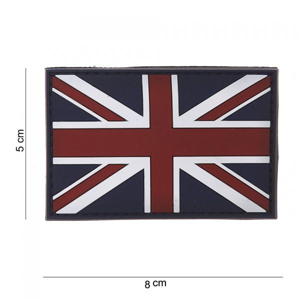 EMBLEEM 3D PVC UNITED KINGDOM 11185 Voeg een vleugje Britse trots toe aan je outfit met het Embleem 3D PVC United Kingdom #11185. Dit PVC-embleem is voorzien van klittenband aan de achterzijde voor eenvoudige bevestiging. Upgrade je stijl met dit duurzame en veelzijdige embleem! &nbsp;