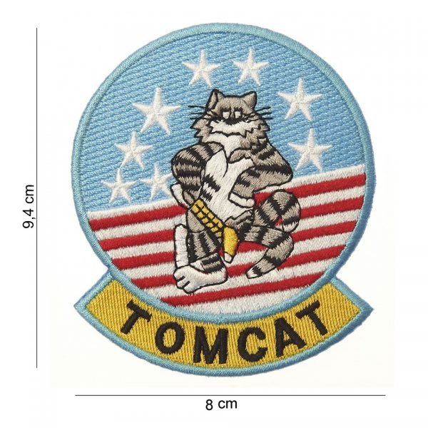 EMBLEEM STOF TOMCAT 8 STARS 11701 4049 Embleem met tekst/afbeelding van stof. &nbsp;