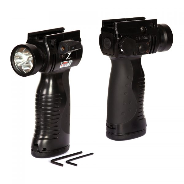 TACTICAL FLASH LIGHT STC300J EX 055 Werkt op 4 batterijen CR123. <div class="colordesc">zwart</div>