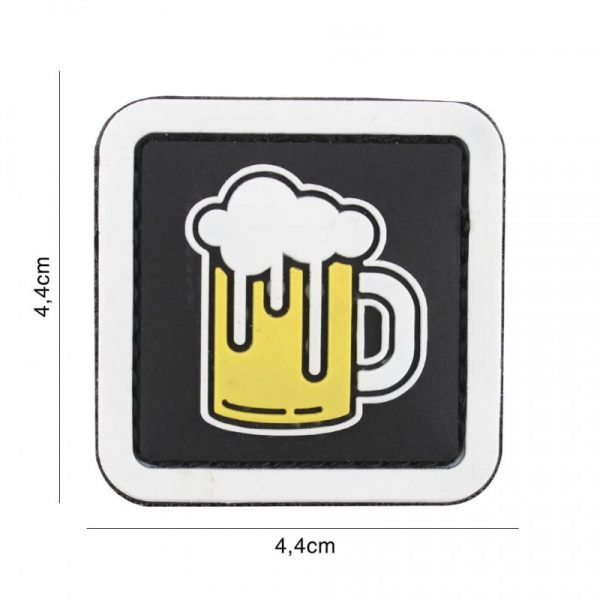 444130 7267 Embleem 3D PVC Bier 7101 Breng wat humor in je look met het Embleem 3D PVC Bier #7101. Dit PVC-embleem, voorzien van klittenband aan de achterzijde, is ideaal voor liefhebbers van bier. Voeg een luchtige touch toe aan je outfit en bestel dit unieke embleem nu!