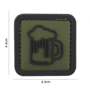 Embleem 3D PVC Bier groen #7100