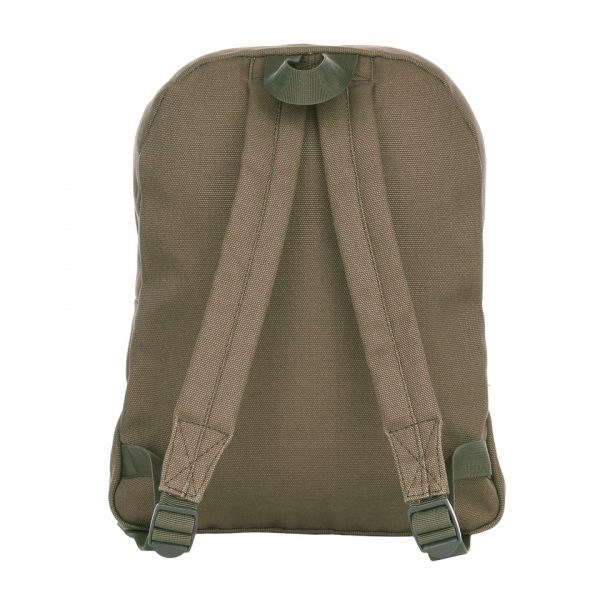 KINDER RUGZAK U.S. ARMY3 <big>Fostex WWII Series kinder rugzak U.S. Army Zwart Een canvas rugzakje met de Amerikaanse Allied Star als opdruk. Leuke vintage leger rugzak voor de kinderen. Perfect voor naar school, het sporten of een dagje uit. Gemaakt van 100% katoen (canvas).</big> <strong>Afmetingen:</strong> <ul> <li><big>lengte: 36cm </big></li> <li><big>breedte: 30cm </big></li> <li><big>diepte: 17cm</big></li> <li><big>Voorvak: 20 x 23 x 5 cm</big></li> </ul>