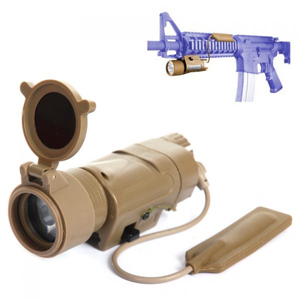 M3X TACTICAL ILLIUMINATOR EX175 Lamp voor op geweer. <div class="colordesc">khaki</div>
