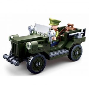 Sluban WWII Allied light truck M38-B0682 #16091