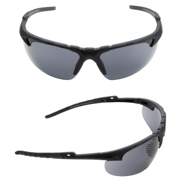 SWISSEYE BRIL APACHE 40231 * Polycarbonate lens with antifog/antiscratch coating * 100% UVA-, UVB- and UVC-protection up to 400 nm * Spare lenses in orange & clear * Microfiber bag and case * EN 1836:2005+A1:2007, ANSI Z87.1 2003 * STANAG 2920 <div class="colordesc">zwart</div>