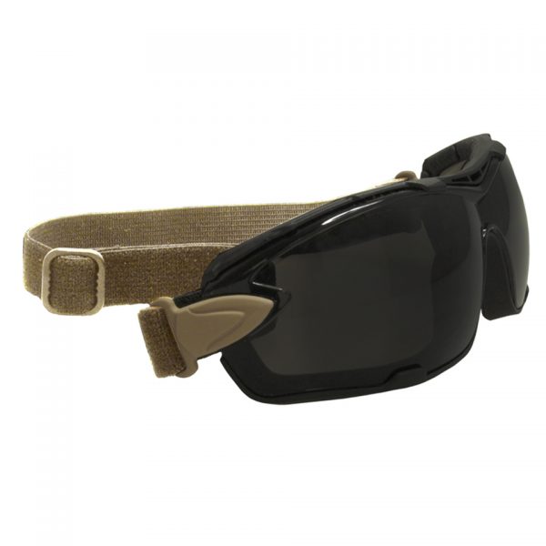 SWISSEYE BRIL DETECTION 403421 * Polycarbonatscheibe mit Antifog/Antiscratch-Beschichtung / polycarbonate lens with antifog/antiscratch-coating * Fassung PC / PC frame * Bügel mit Neigungswinkelverstellung (Inklination) / temples with inclination * 100% UVA-, UVB- und UVC-Schutz bis 400 nm / 100% UVA-, UVB- and UVC-protection up to 400 nm (nanometer) * Wechselscheibe in clear / spare lens in clear * Headband und Schaumstoffschutz / headband and foamed material as protection * Mikrofaserbeutel / microfiber bag * EN 12312-1, ANSI Z87.1, EN 166 <div class="colordesc">coyote</div>