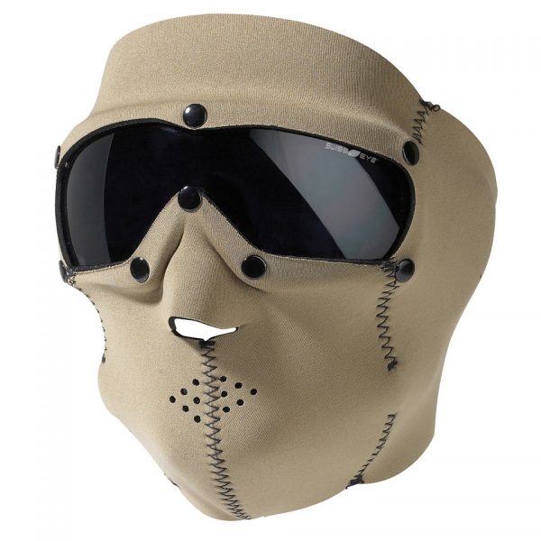 SWISSEYE BRIL SWAT MASK PRO 40922 * neoprene mask black or coyote with a smoke lens and spare lens clear * velour inside * anti-fire material * polycarbonate lens with antifog/antiscratch coating * 100% UVA-, UVB- and UVC-protection up to 400 nm * EN 1836:2005+A1:2007 * ANSI Z87.1 2003 * STANAG 2920 &nbsp;