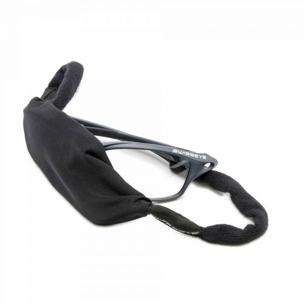 SWISSEYE HOOFDBAND 60106 • multifunctional headband • further functions: headband, microfiber bag for cleaning and transportation sports glasses not included <div class="colordesc">zwart</div>