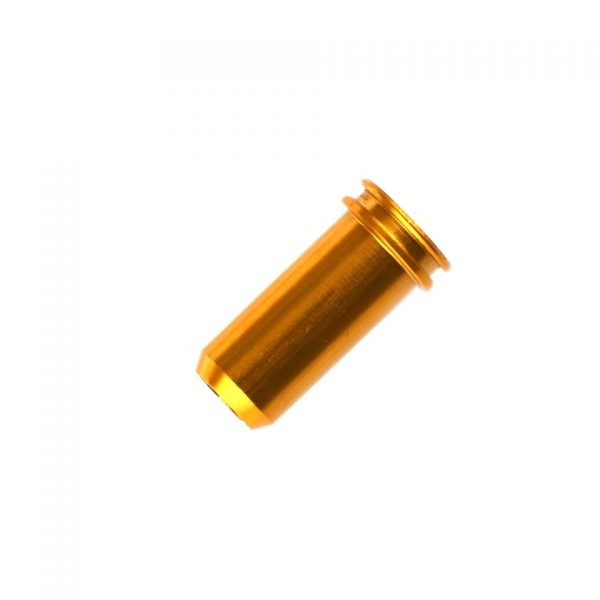 MP5 NOZZLE FOR ARES M60 17.8 MM TZ0084 28028 MP5 nozzle for ares M60 17.8mm Gemaakt van 7075 aluminium. De gegroefde opening is breed genoeg om meer luchtstroom door te laten. <div class="colordesc">brons</div>