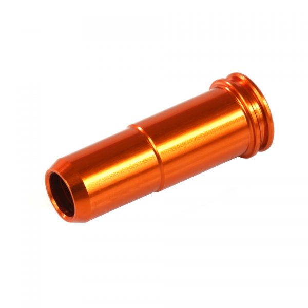 NOZZLE AR10 24 MM TZ0094 25016 - Materiaal: AL7075 - Geschikt voor #2 lange versnellingsbak - Met 1pc OD7 * ID5 * 1.0 O-ring (70 graden) - Kleur: oranje <div class="colordesc">oranje</div>