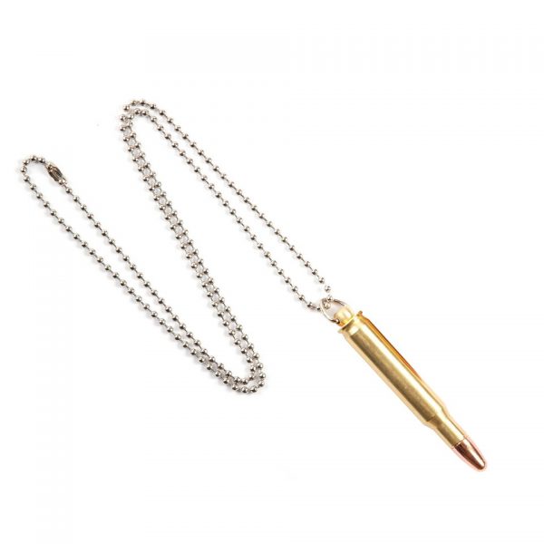HALSKETTING KOGEL YCB 037 Ketting met kogel van 100% metaal.