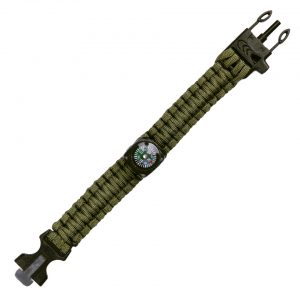 Paracord survival kompas 9 inch JYFPB03