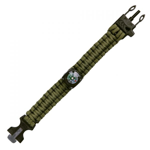 PARACORD SURVIVAL KOMPAS 9 INCH JYFPB03 De Paracord Survival Kompas 9 Inch JYFPB03 bij DeDump.nl is een onmisbare metgezel voor outdoor avonturiers en survival liefhebbers. Deze veelzijdige paracord armband is uitgerust met handige features om je te helpen tijdens je avonturen. Met een kunststof Quick Release sluiting kun je de armband eenvoudig aan- en uitdoen, waardoor het snel toegankelijk is wanneer je het nodig hebt. Naast een vuurstarter en noodfluitje is deze armband voorzien van een kompas, waardoor je altijd de juiste richting kunt bepalen tijdens je outdoor reizen. Het duurzame nylon paracord dat in de armband is verwerkt, biedt een breed scala aan toepassingen, zoals het gebruiken als waslijn, scheerlijn, schoenveters, geweerriem, voor reparaties, en meer. Het is een betrouwbare tool voor noodsituaties en essentieel voor survival, bushcraft, jacht, camping, en andere buitenactiviteiten. De Paracord Survival Kompas 9 Inch JYFPB03 is verkrijgbaar in 3 kleuren, zodat je kunt kiezen welke het beste bij je uitrusting past. Met een lengte van 9 inch past de armband comfortabel om je pols en biedt het gemak en veelzijdigheid onderweg. Ga voorbereid op pad met de Paracord Survival Kompas 9 Inch JYFPB03. Bestel nu bij DeDump.nl en ervaar de functionaliteit en gebruiksgemak van deze handige paracord armband tijdens je outdoor avonturen. <ul> <li>Waslijn/scheerlijn</li> <li>Schoenveters</li> <li>Geweerriem</li> <li>Reparaties</li> <li>Survival/Bushcraft/Outdoor</li> <li>Jacht/camping.</li> </ul> <strong>Kenmerken:</strong> <ul> <li>Kompas</li> <li>Vuurstarter</li> <li>Noodfluitje</li> </ul> Verkrijgbaar in 3 kleuren <strong>Maat/Lengte:</strong> 9 Inch <strong>Materiaal:</strong> Nylon <div> <div class="colordesc"></div> </div>