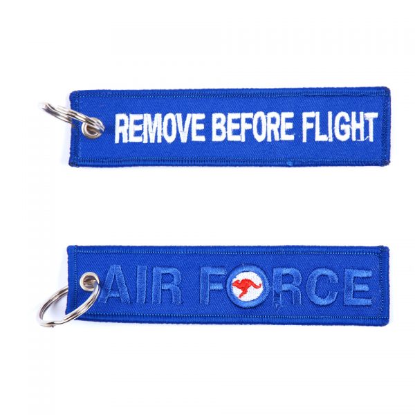 SLEUTELHANGER RBF AIRFORCE BLAUW 56 Sleutelhanger van 100% nylon.