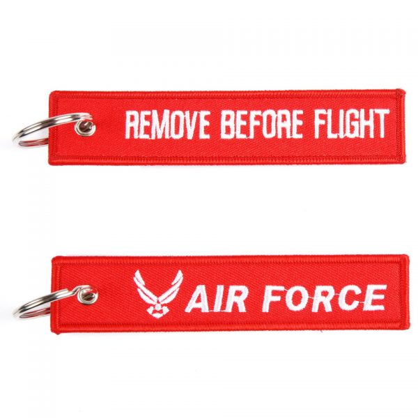 SLEUTELHANGER RBF AIRFORCE ROOD 41 Sleutelhanger van 100% nylon.