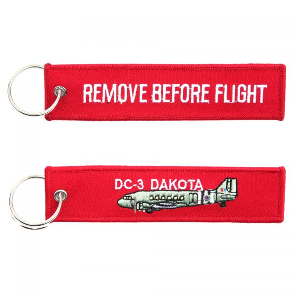 SLEUTELHANGER RBF DC 3 DAKOTA 65 Sleutelhanger van 100% nylon.