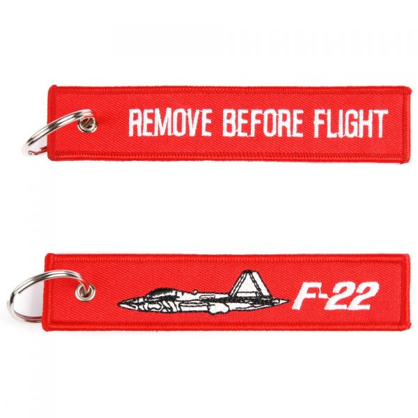 SLEUTELHANGER RBF F 22 38 Sleutelhanger van 100% nylon.