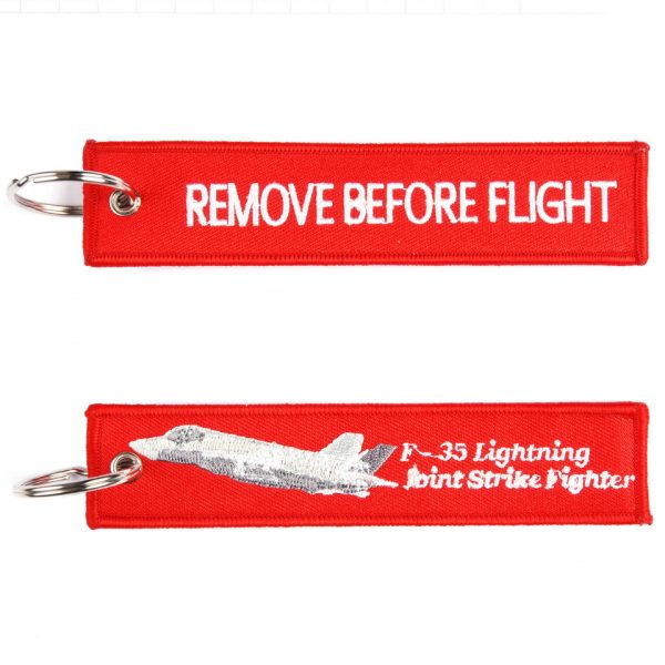 SLEUTELHANGER RBF F 35 JSF STYLE 1 39 Sleutelhanger van 100% nylon.