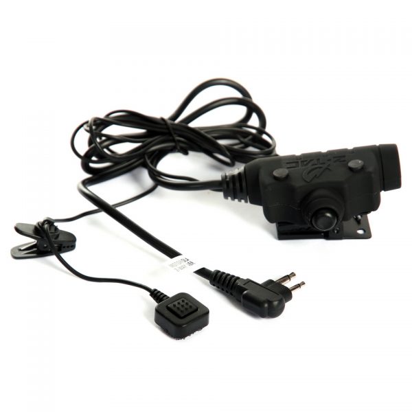 Z115 MOTOROLA 2 WAY TACT U94 Push-to-Talk knop met klip aan de achterkant voor het bevestigen aan een vest of strap. <div class="colordesc">zwart</div>