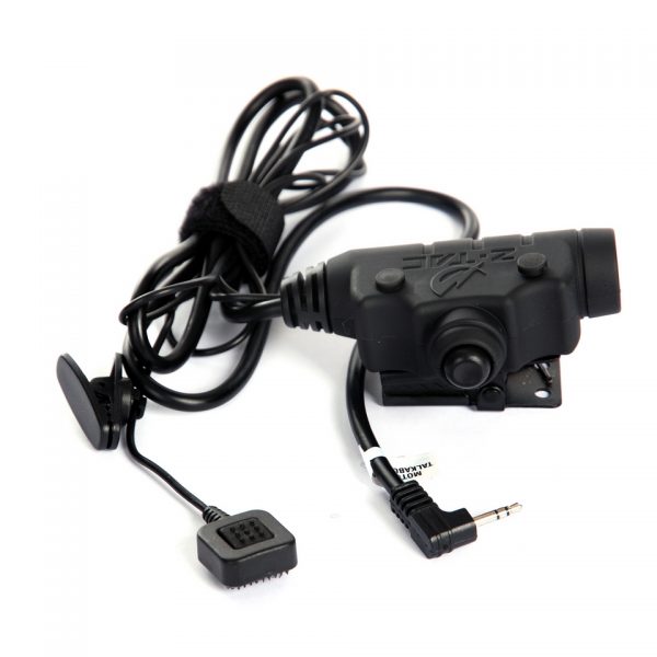 Z115 MOTOROLA TALKABOUT U94 Push-to-Talk knop met klip aan de achterkant voor het bevestigen aan een vest of strap. <div class="colordesc">zwart</div>
