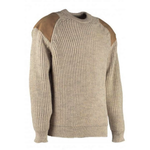 Swaledale Trui Outdoor KM 100% Wol - Beige