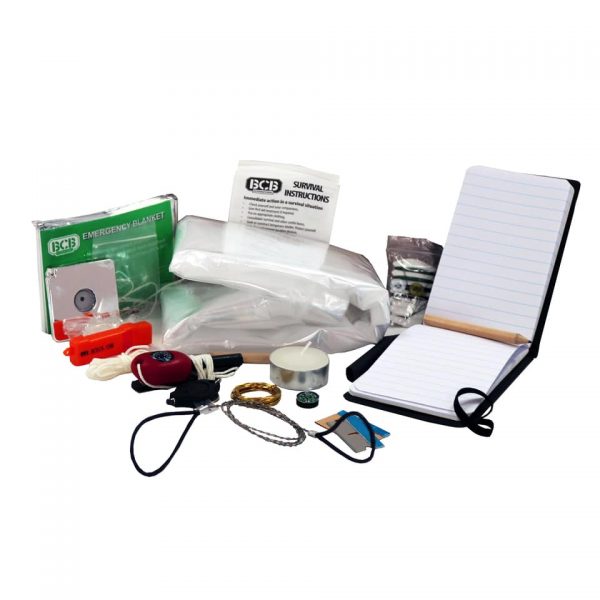 BCB HUNTERS GRAB BAG1 <ul> <li><strong>Gewicht:</strong> 510 gram</li> <li><strong>Materiaal hoes:</strong> 500D nylon</li> <li><strong>Afmetingen:</strong> Compact en eenvoudig mee te nemen</li> </ul> <strong>Waarom kiezen voor het BCB Noodpakket CK067?</strong> Met het <strong>BCB Noodpakket CK067</strong> ben je altijd voorbereid op elke noodsituatie. Dit robuuste en complete pakket is ontworpen om je te ondersteunen in de meest uitdagende omstandigheden. Of je nu gaat kamperen, op avontuur gaat of simpelweg voorbereid wilt zijn op onverwachte situaties, dit noodpakket is jouw betrouwbare metgezel. <strong>Compact, duurzaam en compleet</strong>, alles wat je nodig hebt in één handige tas!