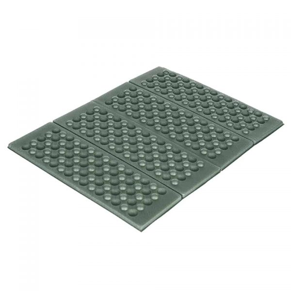 OPVOUWBAAR ZITKUSSEN2 Opvouwbaar zitkussen gemaakt van schuimrubber. <ul> <li>Opvouwbaar</li> <li>Lichtgewicht</li> <li>Geeft veel comfort</li> <li>Ideaal om mee te nemen tijdens het wandelen of andere outdoor activiteiten</li> <li>Houdt uw kleding schoon en droog</li> </ul> <div class="colordesc">groen</div>