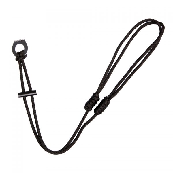 PARACORD KETTING MET FIRE STARTER <big>Paracord Zwart met vuursteen en staal schraper</big> <strong>Kenmerken:</strong> <ul> <li><big>Verstelbaar</big></li> <li><big>Makkelijk om vuur te maken</big></li> <li><big>Klein maar krachtig</big></li> <li><big>Ideaal voor outdoor, survival, backpacken, kamperen en scouting.</big></li> </ul>