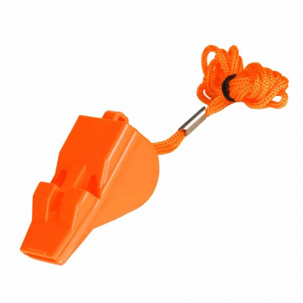 PLASTIC PEALESS FLUITJE <ul> <li>Oranje emergency fluit</li> <li>Pealess technology</li> <li>Enorm geluidsvolume</li> </ul> <div class="colordesc">oranje</div>