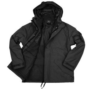 Military parka - Zwart