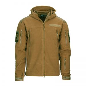 Heavy Duty Fleece Vest With Hoodie 101 INC - Coyote