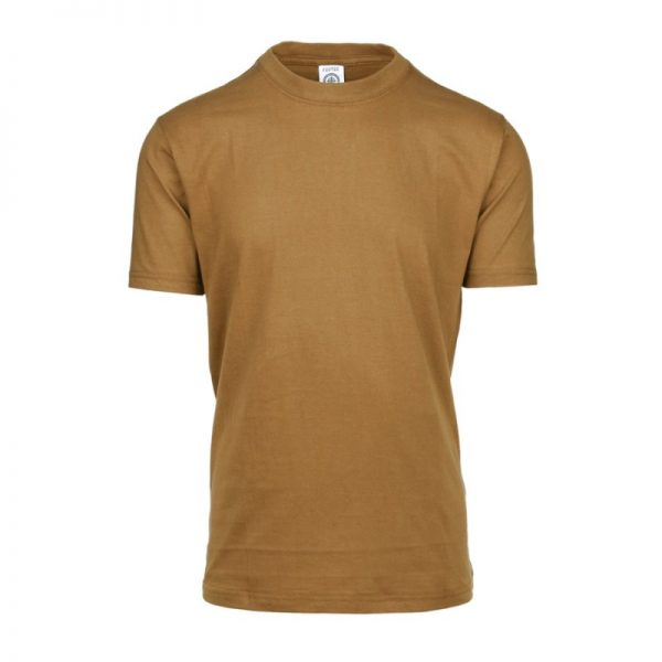 133375 T shirt Fostee coyote Het Fostee T-shirt is vervaardigd van 100% katoen en biedt ultiem comfort en duurzaamheid. Dit T-shirt heeft een tapered neck en een gewicht van 175 gram/m², wat zorgt voor een uitstekende kwaliteit en een comfortabele pasvorm. Ideaal voor dagelijks gebruik, is dit T-shirt een onmisbaar kledingstuk in elke garderobe. <div class="colordesc">Coyote</div>