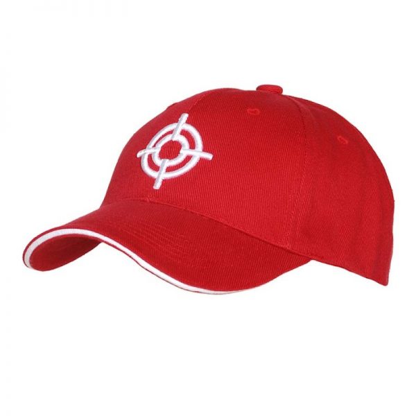 215150 203 Baseball cap Fostex logo rood Baseball cap van 100% katoen. Rood