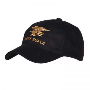 Baseball cap Navy Seals - Zwart